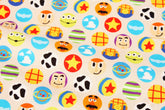 Disney Toy Story Characters printed in Korea by the Half Yard