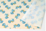 かわいい恐竜柄の生地、かわいい、子供用、裁縫、韓国製キルト、半ヤード単位