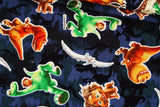 Disney The Good Dinosaur Character Oxford Fabric made in Japan by the Half Yard