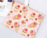 Muffin Strawberry Patterned Fabric made in Korea by the Half Yard