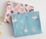 Alice in Wonderland Antibiosis Fabric made in Korea by the Half Yard
