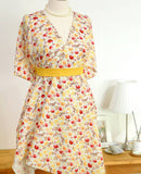 花柄生地、韓国製花柄生地(半ヤード単位)