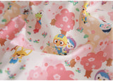 Penguin Pororo, Crong, Eddy, Loopy, Petty Korean Anime Character Fabric made in Korea by the Half Yard