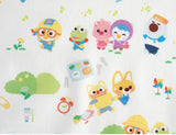Penguin Pororo, Crong, Eddy, Loopy, Petty Korean Anime Character Fabric made in Korea by the Half Yard