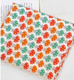 Mushroom Patterned Fabric made in Korea by the Half Yard