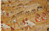Egypt Patterned Fabric made in Korea by Half Yard