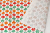 Mushroom Patterned Fabric made in Korea by the Half Yard