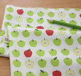 Apple Patterned Fabric made in Korea by Half Yard