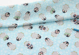 Cute Penguin Fabric made in Korea by Half Yard