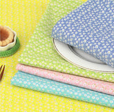 Petite Flowers Floral Patterned Fabric made in Korea by the Half Yard