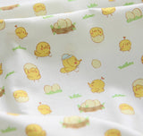 韓国製のひよこ柄生地(ハーフヤード)