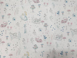 Disney Alice in Wonderland Fabric printed in Korea by the Half Yard