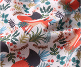 Forest Fox Patterned Fabric made in Korea by Half Yard