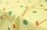 Golf Patterned Fabric made in Korea by Half Yard