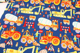 Construction Workers Heavy Equipment Tools Fabric by dear Stellar Fabrics by the Half Yard