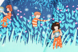 Wee Wander サマーナイトライト Sarah Jane Fabric by Michael Miller 半ヤード単位の生地
