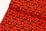 Poppy printed Fabric for Blank Quilting by the Half Yard
