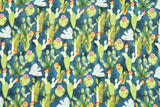 Cactus Patterned Fabric Joann in Korea by the Half Yard