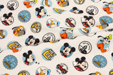 Disney Mickey Mouse Donald Duck Goofy Cotton Fabric printed in Korea by the Half Yard