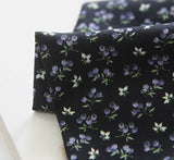 ハーフヤードデジタルテキスタイルプリント法で韓国で作られたブルーベリー柄の生地