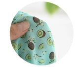 ハーフヤードデジタルテキスタイルプリント法で韓国で作られたキウイ柄の生地