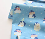 Cute Penguin Fabric made in Korea by Half Yard