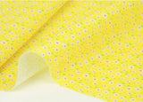 Petite Flowers Floral Patterned Fabric made in Korea by the Half Yard