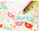 韓国製の雄鶏の鶏の模様の生地 半ヤード デジタル テキスタイル プリント