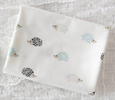 Hedgehog patterned Fabric made in Korea by Half Yard Digital Textile Printing