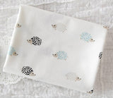 Hedgehog patterned Fabric made in Korea by Half Yard Digital Textile Printing