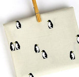 韓国製の折り紙ペンギン生地(半ヤード)