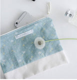 Dandelion Flower patterned Fabric made in Korea by Half Yard