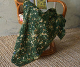 韓国製の甘いキンモクセイの花柄生地(半ヤード)