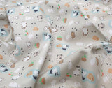 兔子圖案布料,可愛,兒童,縫紉,被子,韓國製造,半碼