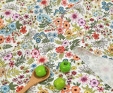 花卉圖案布料,韓國製造半碼花卉布料