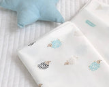 Hedgehog patterned Fabric made in Korea by Half Yard Digital Textile Printing