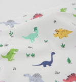 彩色恐龍圖案布料,可愛,兒童,縫紉,被子,韓國製造,半碼