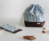 Peanut patterned Fabric made in Korea by the Half Yard