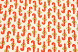 Snowball Candy Canes for Moda Fabrics by the Half Yard