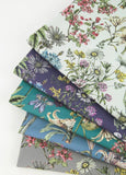 Botanical Garden Fabric printed in Korea by the Half Yard