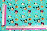 Disney Tsum Tsum Cotton Fabric printed in Korea by the Half Yard
