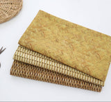 韓国製の籐柄コットン生地(半ヤード単位)