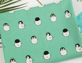 Cute Penguin Fabric made in Korea by the Half Yard