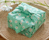 かわいいデイジーの花柄生地、韓国製花柄生地(半ヤード)