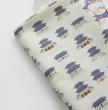 Korean Royal Palace Fabric Korean Traditional House made in Korea by the Half Yard
