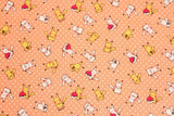 Pocket Monster, Pokemon,Metamon Pikachu Pokemonball Fabric made in Korea by the Half Yard