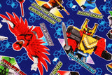 Doubutsu Sentai Zyuohger Animal Squadron Zyuohger Oxford Fabric made in Japan by the Half Yard