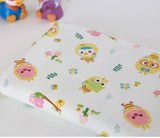 HoneyBee Penguin Pororo, Crong, Eddy, Loopy, Petty Korean Anime Character Fabric made in Korea, Half Yard