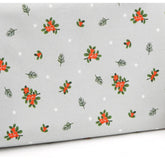 ピラカンサフルーツの花柄生地(韓国製、半ヤード単位)