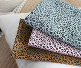 Leopard Patterned Fabric made in Korea by the Half Yard